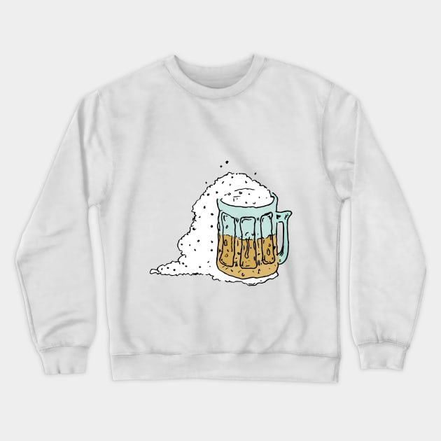 beer mug Crewneck Sweatshirt by tdK